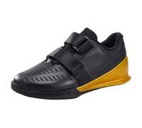Men's Squat Shoe,Deadlift Gym Trainers,Unisex's Weightlifting Sneaker,Weightlifting Squat Shoes,Comfortable,Adjustable Tightness,for Walking Rock Climbing Gym Deadlift Black