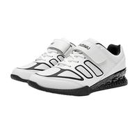 Men's Squat Shoe,Men Women Squat Weightlifting Shoes,Deadlift Gym Trainers,Comfortable,Adjustable Tightness,for Deadlifting Weightlifting Rock Climbing Indoor Gym Black