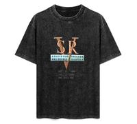 Men's SRV Stevie Ray Vaughan in Step Concert Ritz NYC Hoodies T-Shirt Black L