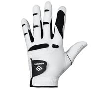 Bionic Golf Glove StableGrip NaturalFit 2.0, Cabretta Leather, Double-Extension Thumb, White M Left