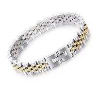 Men's stainless steel bracelet, link chain bracelet, gift for couples, husband, boyfriend