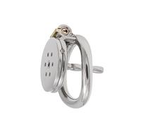 Men's Stainless Steel Invisible Cage Ring 45mm, Outdoor Sports Protective Cage (A2US) (45mm)