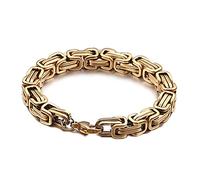 Men's Stainless Steel Link Bracelets, Thick Link Couple Bracelet, Eco Packaging, Small Gifts for Men, 6mm20cm, Stainless Steel, No gemstone.