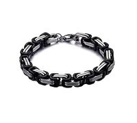 Men's Stainless Steel Link Bracelets, Thick Link Couple Bracelet, Eco Packaging, Small Gifts for Men, 6mm20cm, Stainless Steel, No gemstone.