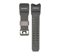 Men's Stainless Steel pin buckle Resin WatchBand Fit for Casio GWG-1000(Grey B 8)