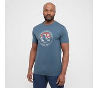Rab Men's Stance Alpine Tee Short Sleeve Graphic T-Shirt for Hiking, Trekking, & Everyday Use - Orion Blue - XX-Large