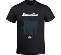 Men's Status Quo Hello Men's T Shirts with Round Neck Designs