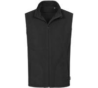 Mens Stedman ANTI PILL Polar Fleece Thick GILET Full ZIP Casual Warm Work Wear