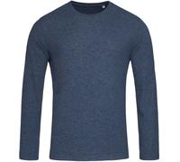 Mens STEDMAN Plain Crew Neck Knitwear Sweater Jumper Pullover Long Sleeve Top