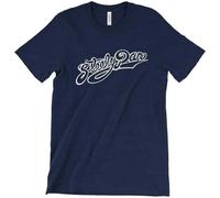 Men's Steely Dan T Shirt Aja The Royal Scam Funk Rock Soul Navy