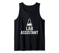 Mens STEM Lab Assistant Chemistry Research Science Flask Tank Top