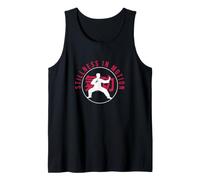 Mens Stillness in Motion Funny Chi Gong Exercises A Qigong Lover Tank Top