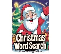 Mens Stocking Stuffers: Christmas Word Search: Large Print Holiday Puzzle Book