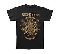 Mens Stone Sour Pyramid T-Shirt Black 18822023AP Small