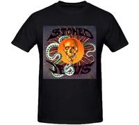 Men's Stoned Jesus First Communion Funny Tee Shirts T-Shirts Black L
