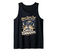 Mens Storm Chaser Dad Like a Normal Dad B Storm Chaser Tank Top