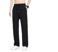 Mens Straight Leg Jogging Pants Mens Elasticated Waist Trousers Running Joggers With Pockerts Tracksuit Bottoms Lightweight Comfortable Jogging Sweatpants For Gym Loose Fit Jogging Pants