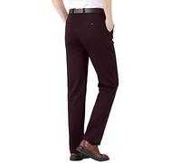 Men's Straight Work Pants, High Waisted Solid Color Casual Loose Fit Comfortable Everyday Classic Passe-Partout Temperament Business Pants