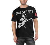 Men's Straits Rock Band Dire Classic T-Shirt Multi-Pattern Prints Crew Neck Short-Sleeve Unlock New Summer Streetwear Styles Casual Multicoloured XL