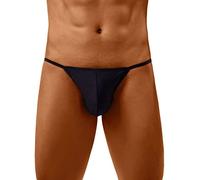 Mens String Bikini Briefs Mens Sexy Swimming Briefs Tanga Mankini Thongs With Bulge Pouch Beach Pool Underwear Quick Dry Surf Trunks Stretchy String Waist Underpants Swimsuits Padded Panties