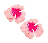 mens stud earrings,Luxury Pink Large 3d Flower Stud Earrings for Women Elegant Dripping Oil Petals Piercing Earrings Female Party Jewelry