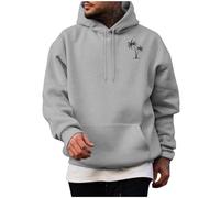 Men's Stylish Printed Sweatshirt Mens Hoodies With Adjustable Drawstring Men's Sweatshirt with Kangaroo Pockets Casual Men Comfortable Hoodies With A Loose Fit For Outdoor Activities Social Gatherings