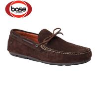 Mens Suede Loafer Shoes Base London Brooks Driver Lightweight Slip On Shoes