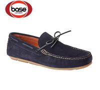 Mens Suede Loafer Shoes Base London Brooks Driver Lightweight Slip On Shoes
