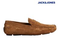 Mens Suede Loafers Jack & Jones Summer Lightweight Slip On Shoes UK7-12