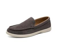 Men's Suede Loafers Shoes Slip-On Driving Shoes Flat Comfortable Classic British Design Breathable Comfortable Casual & Business Footwear Brown