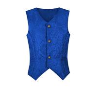 Men's Suit, Steampunk Paisley Suit Vest, Men's Slim Fit, Gothic Costume Vest, Black Medieval Suit Vest, Victorian Court Gilet, Halloween Costume, Western Costume Vests for Men
