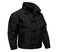 Mens Summer Jackets Lightweight Hiking Jacket, Long Sleeves Comforty Retro Sports Spring and Summer Transition Classic Fashion Utility Style Versatile Outerwear for Daily Wear