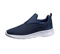 Men's Summer Sneakers Men Breathable Mesh Slip On Trainers Blue