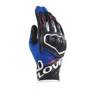 Men's Summer Sports Motorcycle Gloves Clover Predator-2 Black/Blue 11005BL/N