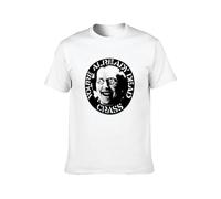 Men's Summer T-Shirt Crass Youre Already Dead Punk Rock Retro Do not Bleach White L