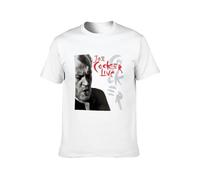 Men's Summer T-Shirt Joe Cocker Live Graphic Classic Style White