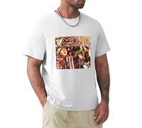 Men's Summer T-Shirt MC5 Kick Out The jams Vinyl Classic Style White XL