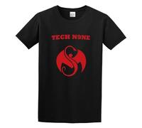 Men's Summer T-Shirt ToWi Tech N9Ne Logo Carefully Designed Black M