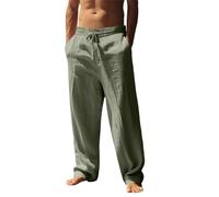 Mens Summer Trousers Elastic Summer Quick Dry Drawstring Mediterranean Fashion Male