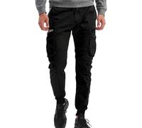 Mens Summer Trousers Trekking Cargo Trousers Retro Baggy Elastic Waist Jogging Lounge Drawstring Cuffed Army Combat Work Jogger Outdoor Fishing Climbing Tracksuits Military Running Camping Pants