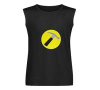 Men's Summer Vest Tank Dr. Horrible'S Sing A Long Blog Captain Hammer Logo Replica Men's Sleeveless T Shirt Casual Tops Clothing Black 3XL
