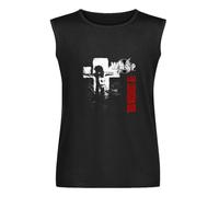 Men's Summer Vest Tank Wasp W.A.S.P. The Crimson Idol Metal Rock Men's Sleeveless T Shirt Casual Tops Clothing Black 3XL