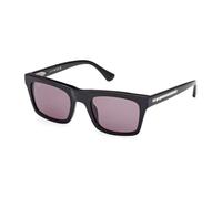 Men's Sunglasses Rectangular Black Glossy - male - WEB Eyewear - Sunglasses - Black - 52 MM - Accessories 52 MM