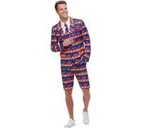 Mens Sunset Flamingo Suit