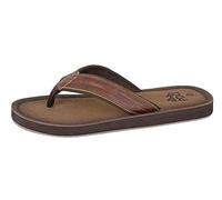 Mens Super Light Mule, Flip Flop Sandal Crazy Horse Brown (12)