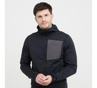 Rab Men's Superflux Hoody Lightweight Fleece Jacket for Trekking & Climbing - Black - X-Large