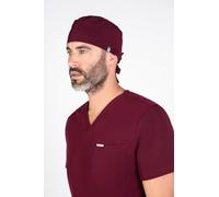 Mens Surgical Cap, Burgundy, Free Size