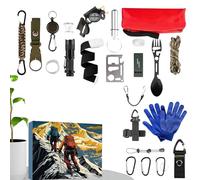 Men's Survival Equipment Advent Calendar | Survival Kit Outdoor Countdown Calendar,Portable Outdoor Gear For Dad Grandpa Son And Friends