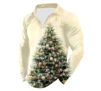 Men's Sweater Hoodie Pullover Tall Tuxedo Shirt Sherpa Jacket Oversized Blanket 4XL Christmas Jumper Winter Coat (White #3, L)