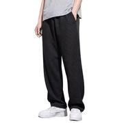 Men's Sweatpants Solid Sports Pants Relaxed Fit Flat-Front Joggers Classic Activewear Trousers Gym Running Pants Stretch Track Pants Elasticated Waist Drawstring Trouser Casaul Work Trousers XXXL